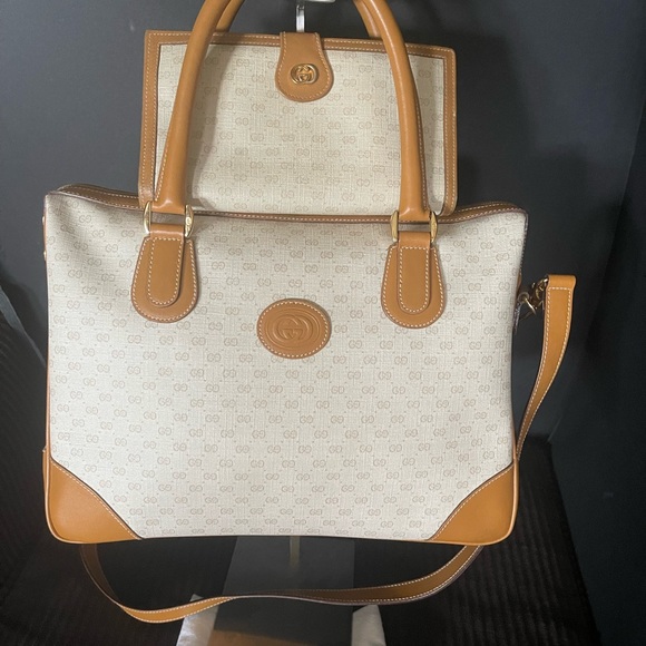 GUCCI BOSTON BAG & WALLET SET - Picture 9 of 10